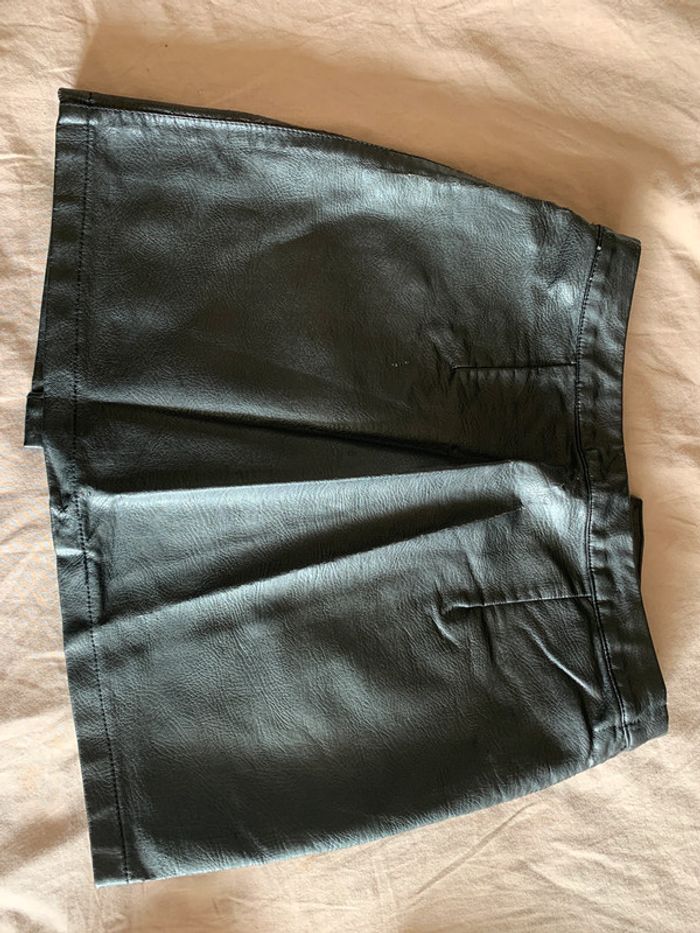 Jupe simili cuir - photo numéro 2