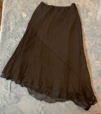 jupe noir viscose taille 42