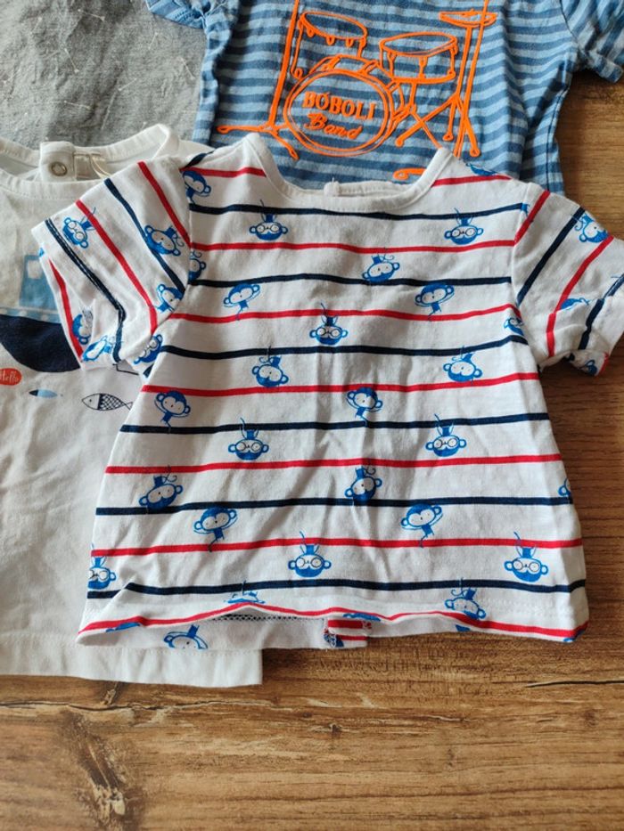 6 tee shirts manches courtes - photo numéro 2