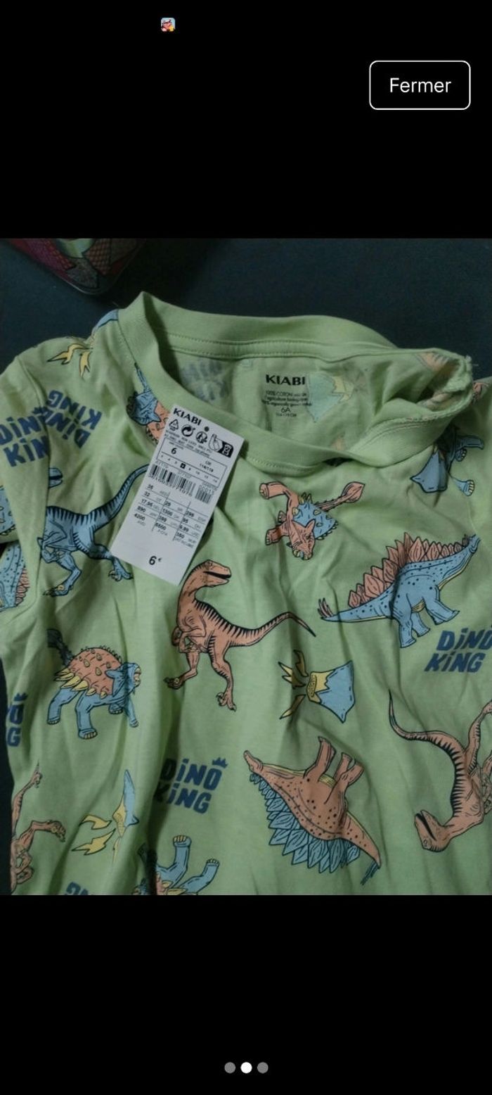 Pyjama dinosaure - photo numéro 2