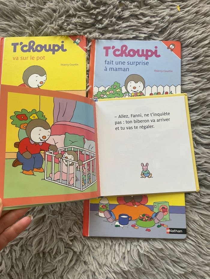 Lot de 4 livres T'choupi - Nathan - photo numéro 6
