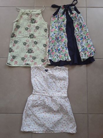 Lot 3 robes 6 ans TBE