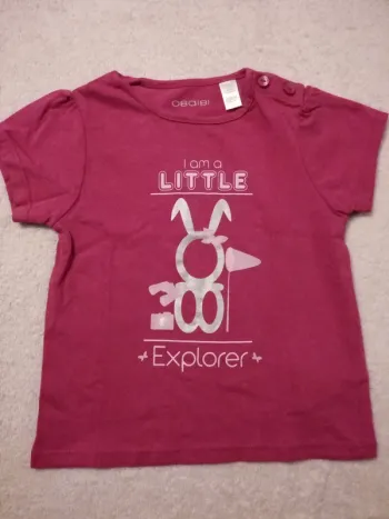 Tee-shirt Obaïbi 18-24 mois (réf perso F-H25)(familleac72)