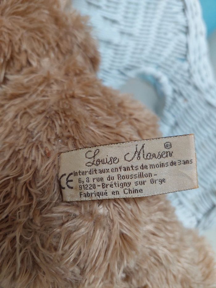 Louise Mansen - peluche lapin marron - photo numéro 7