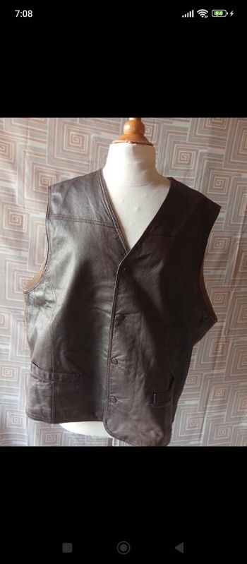 gilet sans manches vintage 