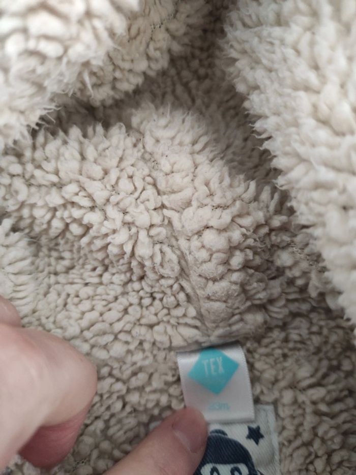 Veste chaude grise - photo numéro 4