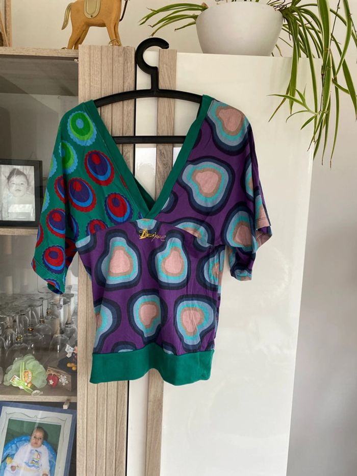 Tee shirt top  desigual - photo numéro 4