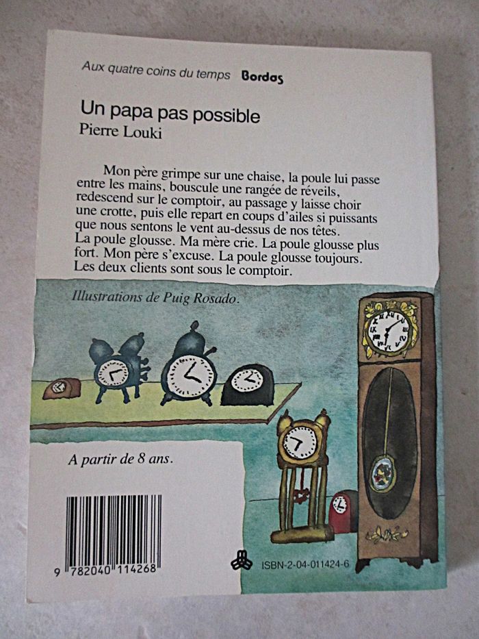 Livre enfant Un Papa pas possible – Pierre Louki - photo numéro 2