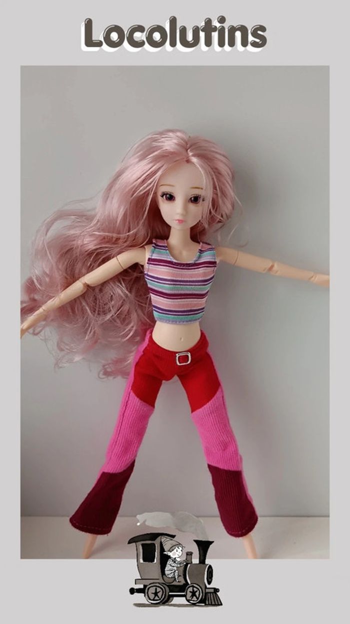 🚂 Poupée 30 cm articulée - photo numéro 5