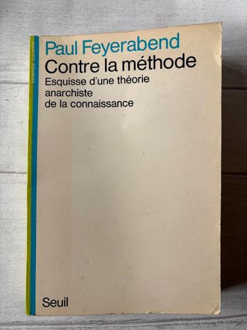 Contre la méthode Paul feyerabend