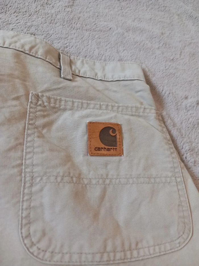 Short Oversized Carhartt Vintage Beige (n°7) - photo numéro 2