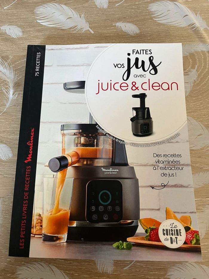 Livre faites vos jus extracteur