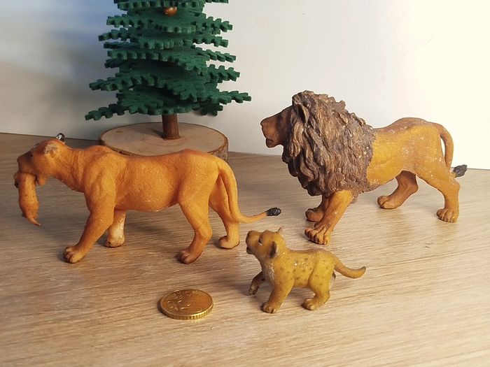 PAPO famille lion Figurine animal de la savane - photo numéro 7