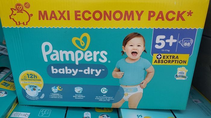 Couches Pampers Taille 5+, 88 Couches.