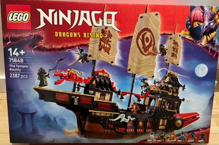 Neuf Lego Ninjago 71848 Le temple Bounty
