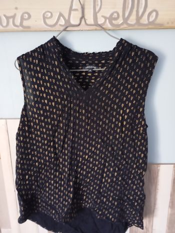 Blouse sans manches taille M