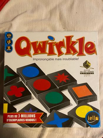 Jeu qwirkle grandes tuiles