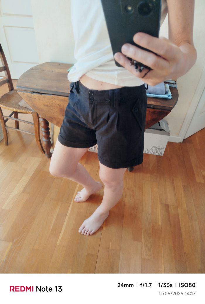 Short femme, lpb taille 36, noir - photo numéro 2