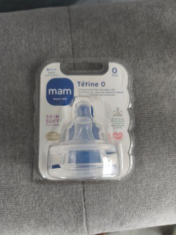 Tétines mam 0