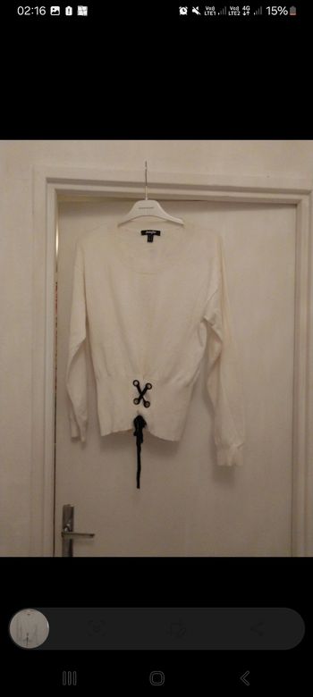 Pull blanc Jennifer