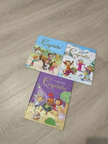 Lot livres les coquinettes 