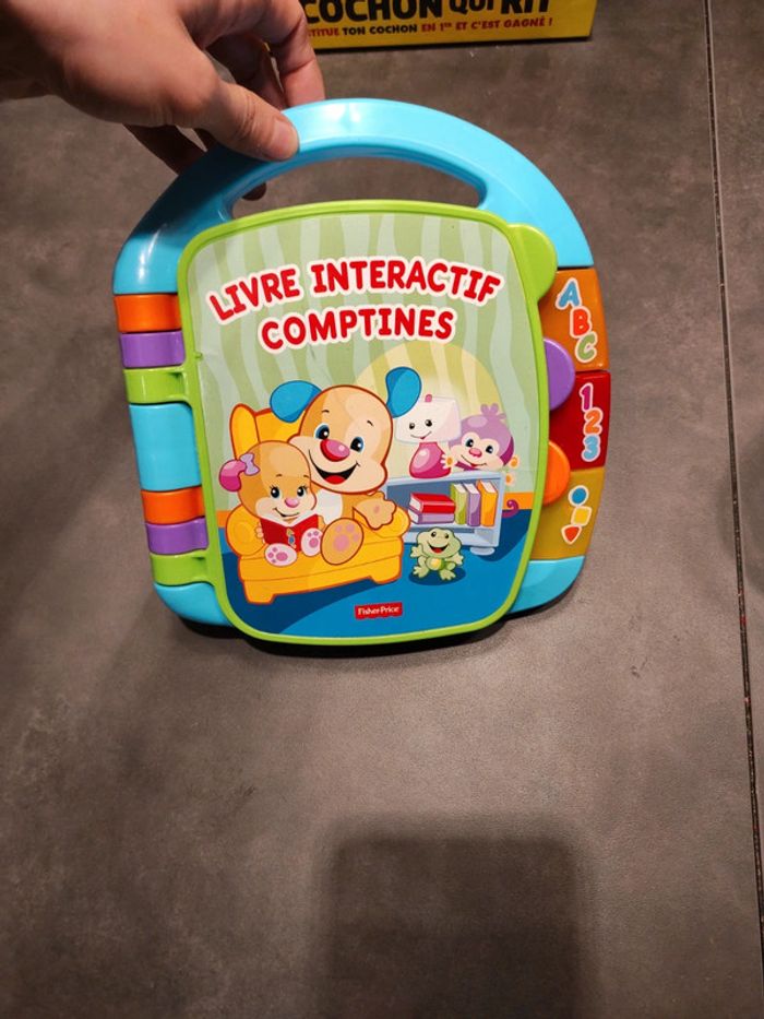 Livre interactif comptines
