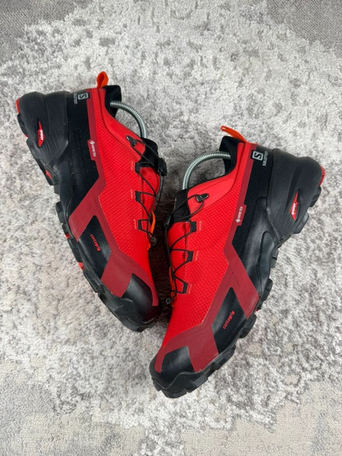 Salomon Cross Hike - Gore-Tex - Black & Red