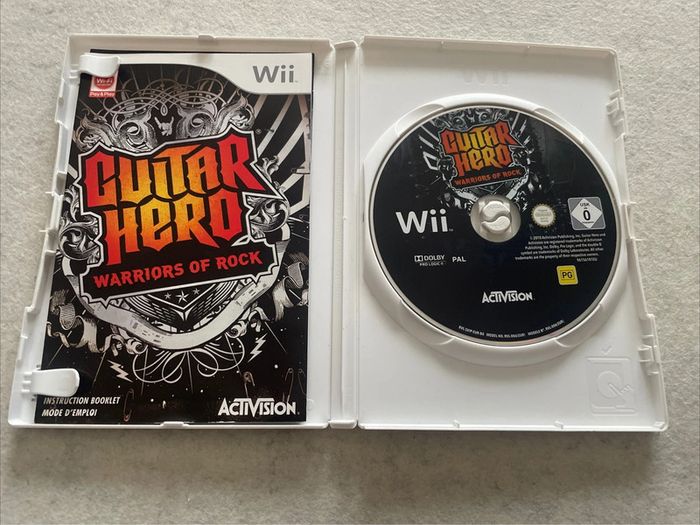 Guitar Hero Warriors Of Rock Jeu Nintendo Wii FR - photo numéro 2