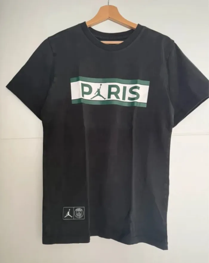 T-shirt noir Jordan X Paris homme S ou 36
