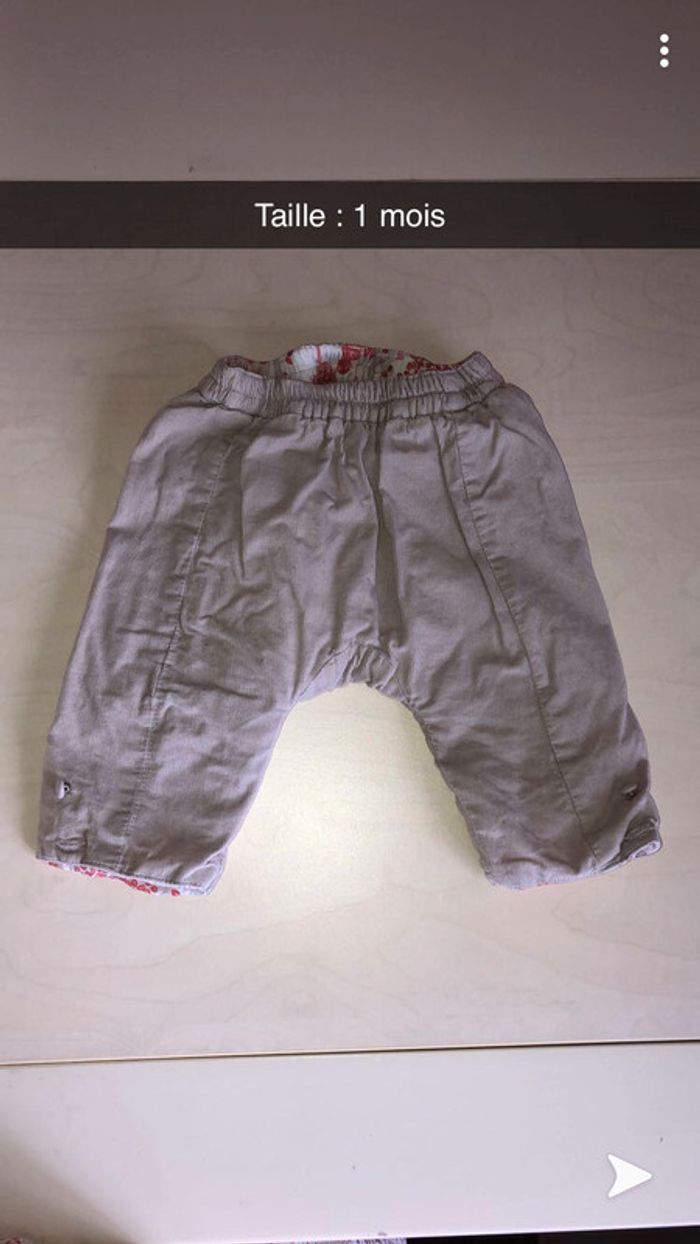 Pantalon 1 mois