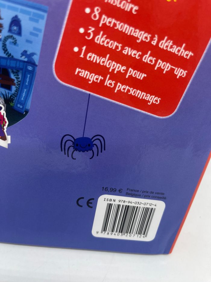 Mon livre Carrousel La maison Hantée Livre Pop UP avec figurine spécial Halloween Neuf - photo numéro 3