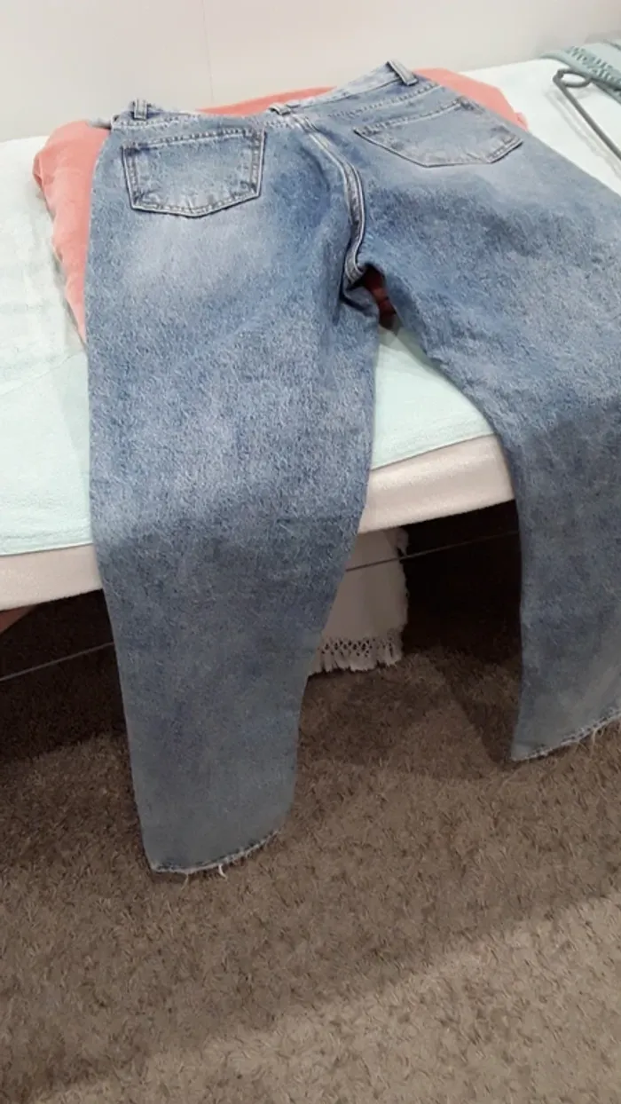 Jean's taille 34,coupe droite femme - photo numéro 6