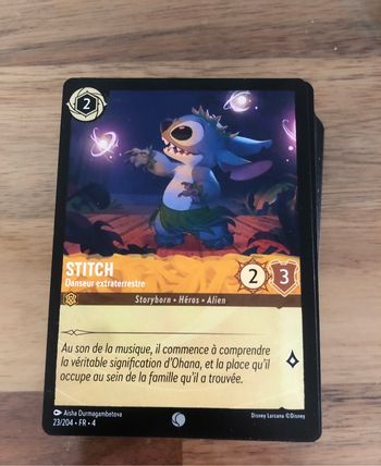 Gros lot de 800 cartes lorcana sans double