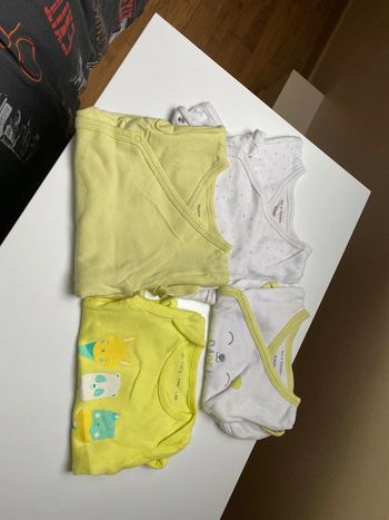 Lot de 4 bodies manches courtes