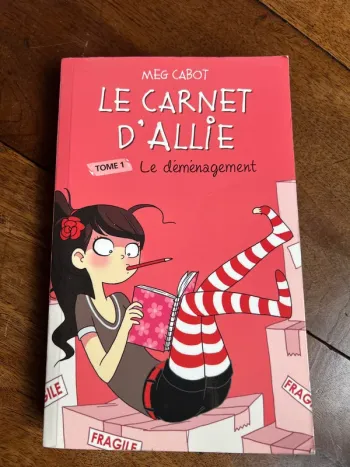 Livre le carnet d’Ali, tome un le déménagement