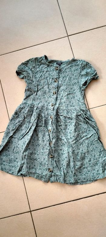 Robe fleur poche