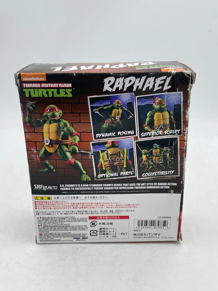 Figurine Teenage Mutant Ninja Turtles Raphael SHFiguarts Bandai - photo numéro 2