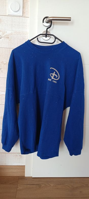 Jersey bleu pailleté Disneyland Paris