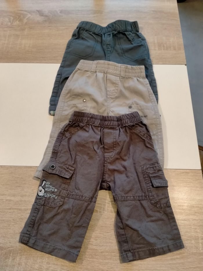 Lot 3 pantalons léger