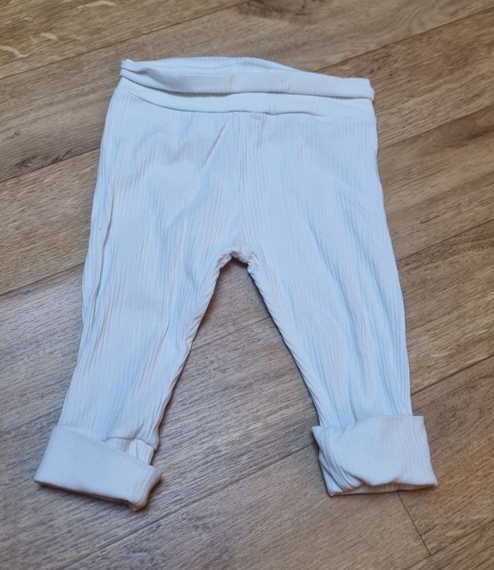 Pantalon bébé mixte côtelé blanc 6-9 mois Primark Cares