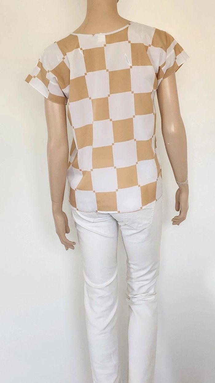 Blouse à carreaux Printemps T.40 - photo numéro 4
