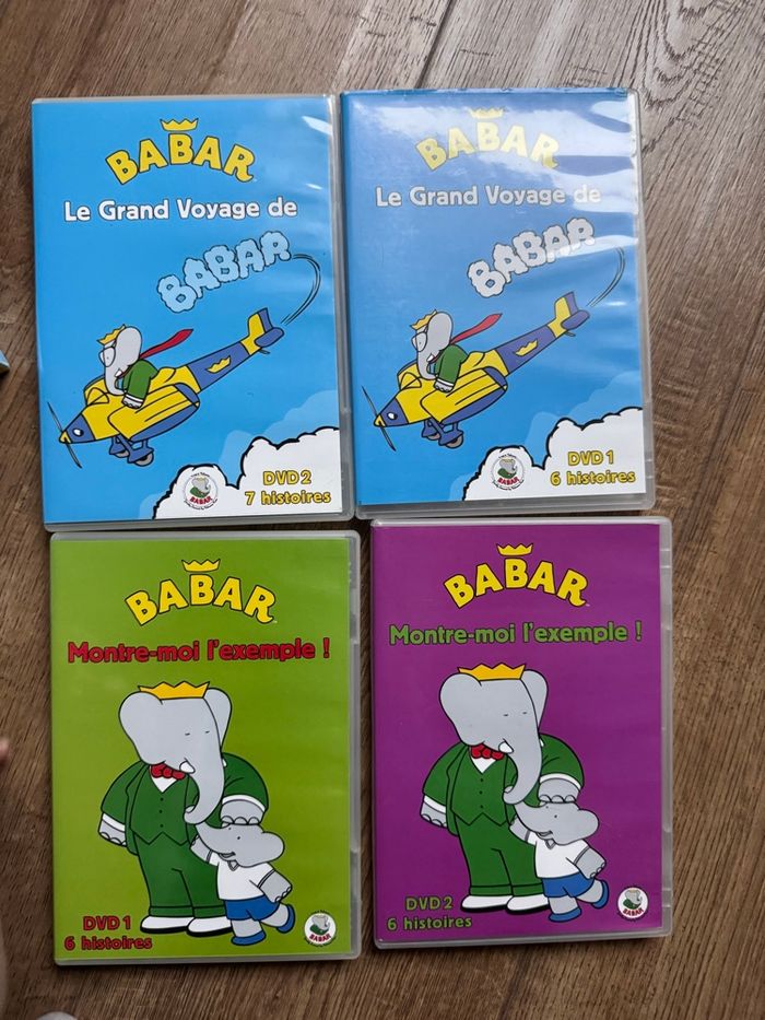 Coffret 4 dvd Babar et 12 cubes - photo numéro 7