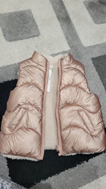 Blouson sans manches réversible