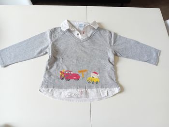 T-shirt manches longues Cars