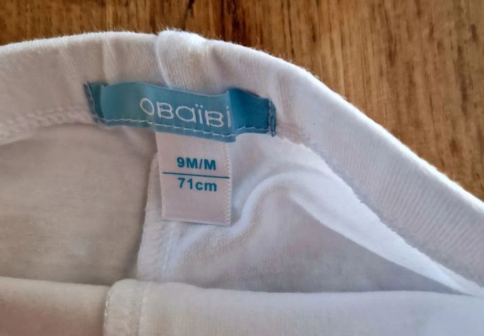 Ensemble t-shirt manches longues 9 mois - photo numéro 4