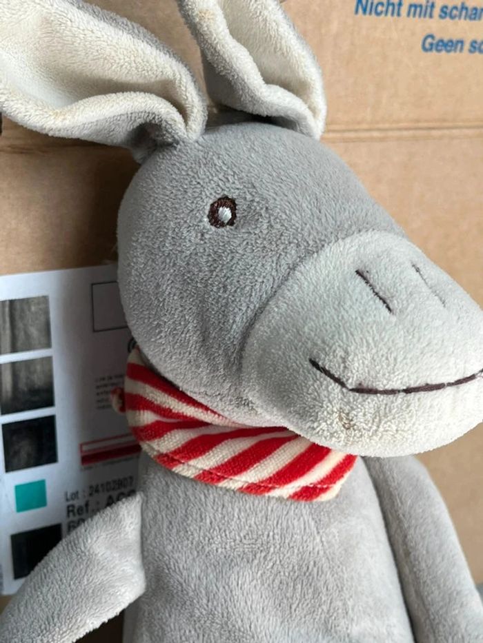Peluche doudou âne petite marie - photo numéro 2