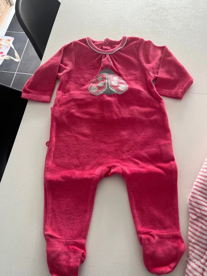 Lot de deux pyjamas Obaibi 3 mois - photo numéro 4