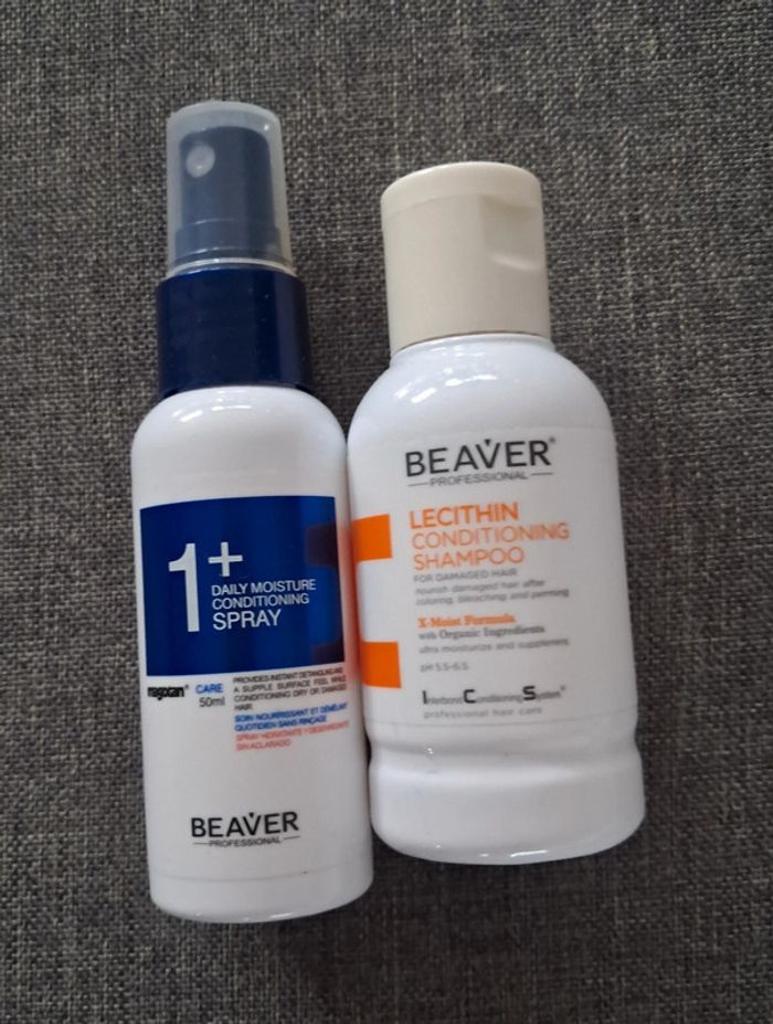 Shampoing + spray démêlant anti frisottis