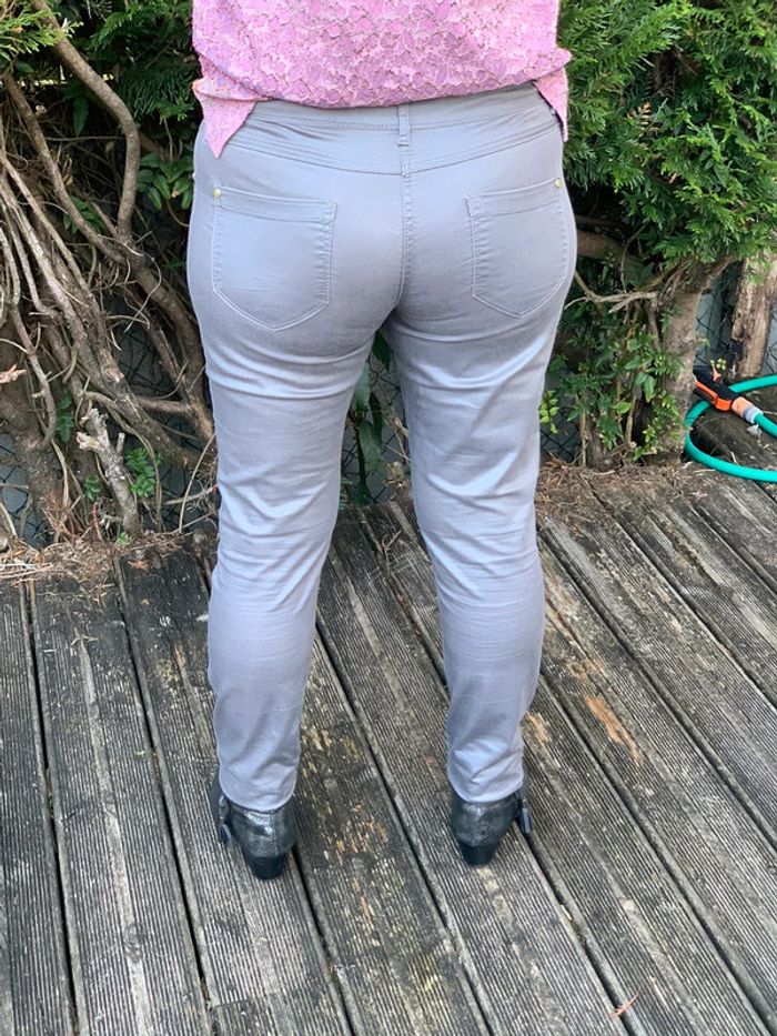 Pantalon femme G one 40 gris (99) - photo numéro 3