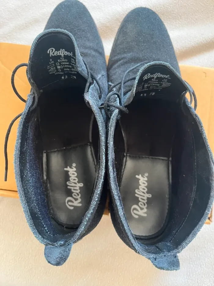 Chaussures en daim noir boots homme 43 - photo numéro 4